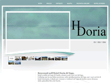 Tablet Screenshot of hoteldoria.net